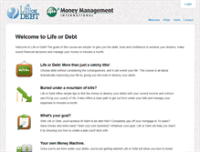 Tablet Screenshot of moneymanagement.lifeordebt.org
